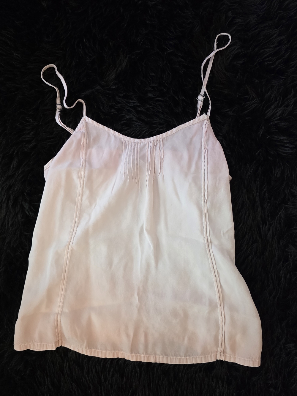 Lucky Brand Light Pink Adjustable Cami Tank